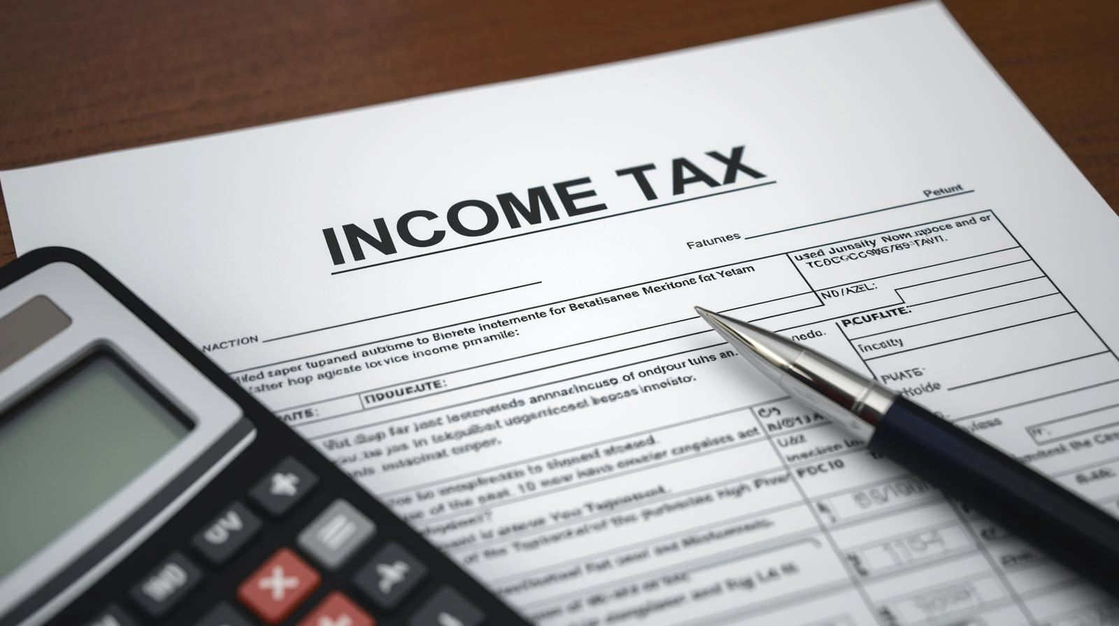 income tax return