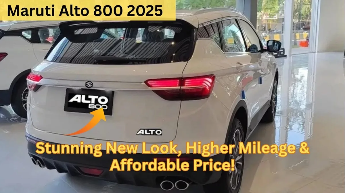 Maruti Alto 800 2025 New Model: Updated Features, Smart Design & Comfortable Driving Experience